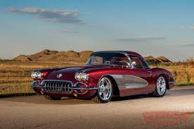 George clooney slips behind the wheel of the 1958 red corvette convertible. Resurrected Treasure Jim And Maryann Stewart S Ruby Red 1958 Corvette Fueled News