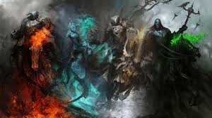 This article will show, by letting the bible define itself, that these horsemen are spiritual forces that have been on the earth since the first day of the church age until. The Four Horsemen Of The Apocalypse