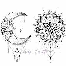 Pin By Kim Pozza On Amazing Body Art Moon Tattoo Designs Moon Tattoo Mandala Tattoo Design