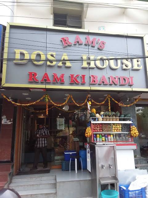 Legendary late-night dosa hub, AI generated
