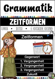 Zeitformen Flipbook Unterrichtsmaterial Im Fach Deutsch In 2020 Englischunterricht Unterricht Ideen Deutsch Lernen