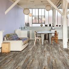 Rustic And Fun This Luxury Sheet Vinyl Has The Distressed Wood Look Down Especially When You Add A Wide Plan Small Room Design Home Industrial Kitchen Design