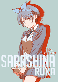 Multiple sizes available for all screen sizes. Hintergrundbilder Kanojo Okarishimasu Rent A Girlfriend Ruka Sarashina Retro Wallpaper Schuluniform Kurzes Haar Haarbogen Anime Madchen Kurzer Rock Krawatte Handy Einfacher Hintergrund Vektor Pixiv Fringe Hair Boobs Ohr Closed Mouth