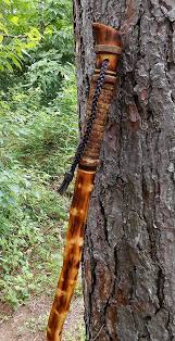 Walking Stick Handmade Maple Hiking Staff Etsy Walking Sticks Handmade Walking Sticks Hiking Staff