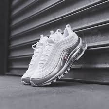 Nike Air Max 97 White Varsity Red Metallic Silver Black Nike Air Max Nike Nike Air Max 97