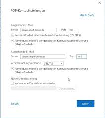 Both protocols are supported by all modern email. Gelost T Online Konto Unter Outlook Professional 2019 Einrichten