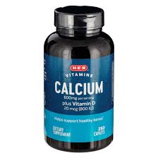 Before adding a vitamin d supplement, check to see if any of the other supplements, multivitamins, or medications you take contain vitamin d. H E B Calcium 600 Mg With Vitamin D Caplets Shop Minerals At H E B