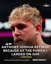 Here is the moment Anthony Joshua, a heavyweight boxer with strong Nigerian  roots, delivered a horrible knockout against social-media-star-turned-boxer  Jake Paul in their controversial Netflix-backed bout in Miami. The finish  sent shockwaves