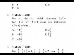Subscribe to receive free email updates: Pembahasan Simak Ui 2017 Matematika Ipa Cara Golden