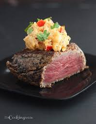 Pan Seared Filet Mignon Medallions With Crab Meat Cream Sauce Recipe Steak Recipes Pan Seared Crab Meat Recipes Pan Seared Filet Mignon
