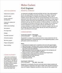 civil engineering resume