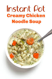 This classic chicken noodle soup is simple to make in less than an hour with ingredients you already have in your pantry. Instant Pot Creamy Chicken Noodle Soup 365 Days Of Slow Cooking And Pressure Cooking