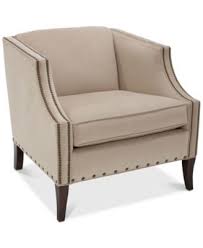Furniture Emmaleigh Fabric Club Chair Reviews Chairs Furniture Macy S Mattress Furniture Furniture Club Chairs