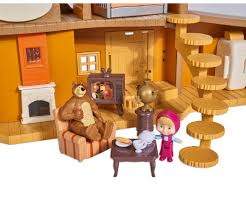 Das team von bärenhaus berät sie gern und realisiert ihr einfamilienhaus oder mehrfamilien eigenheim als förderfähiges. Masha Spielset Grosses Barenhaus Mascha Und Der Bar Marken Www Simbatoys De