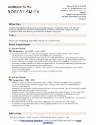 Passed the nclex and i am the first of my family to apply for a job in this country i am so. Graduate Nurse Resume Samples Qwikresume
