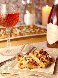 Rosemary goat cheese scalloped potatoes. Goat Cheese Tart With Potato And Leeks Creative Culinary