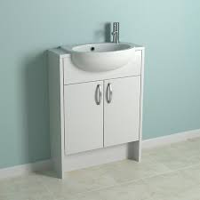 The premier cardinal corner vanity unit and basin, 555mm wide, 1 tap hole is a popular bathroom vanity unit from the cardinal range of furniture, part of the premier bathroom collection. Cooke Lewis Slimline White Vanity Unit With Clad On Panels Diy At B Q