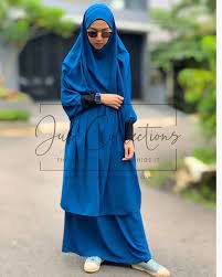 Campuran warna membuat desain lebih hidup. Bismillah Introducing Our New Colors Of French Khimar Shaima Set Warna Biru Tua Yang Cantikk Nya Bikin Speechless Masyaallah Kali Ini Di Di 2020 Model Kain Bikini