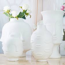 Check spelling or type a new query. Nordic 3d Face White Ceramic Flower Pot Indoor Plant Pot American Design Succulent Planter Bonsai Pot Decor Vase Holder Garden Flower Pots Planters Aliexpress