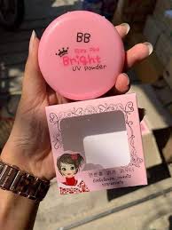Ws 3500 Eliza Pink bright uv powder  နေရောင်​ခြည်​ဒဏ်​မှကာကွယ်​ပေးပီးအဆီပြန်​မှုကိုထိန်းချုပ်​ပေးပါတယ်​  Powderအသားလေးကမျက်​နှာကိုဖြူဖွေးနူးညံ့စေပါတယ်