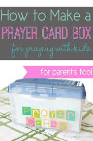 Let dry, then apply a sealing coat on top. How To Make A Prayer Card Box For Praying With Your Kids The Purposeful Mom