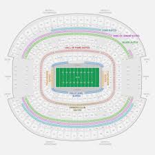 Gillette Stadium Seating Chart With Seat Numbers