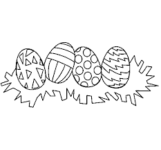 Huevos De Pascua Colorear