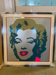 Komplett serie MARILYN MONROE av Andy Warhol