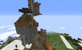 Floating island and waterfall.( medieval ) this will make a l. Floating Islands Seed For Minecraft 1 16 1 15 2 1 15 1 14 4 1 14