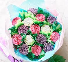 Vanilla Cupcake Bouquet Mothers Day Cupcakes Cupcake Bouquet Bbc Good Food Recipes