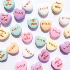 Custom Personalized Conversation Candy Hearts Custom Conversation Hearts Personalized Candy Hearts Custom Candy Heart Candy