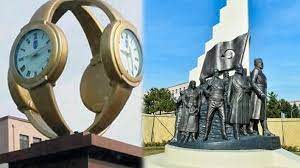 melih gokcek in kol saati heykeli gitti kizilca gun aniti geldi son dakika haberleri