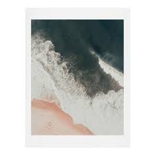 16 X 20 Ingrid Beddoes Sea He Wall Art Print Blue Society6 Target