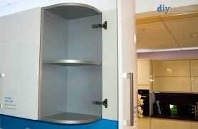 Formae half moon steel wall shelf. How Do I Attach Curved Wall Units Diy Kitchens Advice