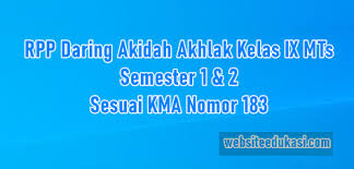 We did not find results for: Rpp Daring Akidah Akhlak Kelas 9 Mts 2021 2022 Lengkap