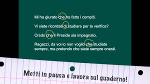 Il bambino con il pigiama a righe. Grammatica Sintassi Della Frase Complessa Laceprof Materiali