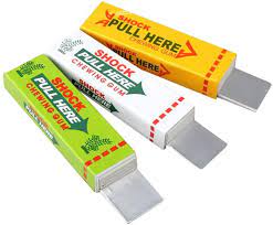 Electric shocking chewing gum toy gift shock joke gadget prank funny trick gagtd. Amazon Com Electric Shock Joke Chewing Gum Shocking Toy Gift Gadget Prank Trick Gag Funny Toys Games