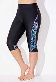 Swimsuits For All Women S Chlorine Resistant Capri Swim Bottom Chlorine Women Swimsuits Resistant Swimsuits For All Swimsuits Stylish Tankini