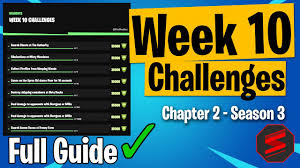 Use this movement trick to end box fights quicker. Fortnite Week 10 Challenges Season 3 Chapter 2 With Timestamps Youtube
