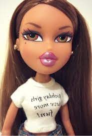 Bratz Doll Dolls Aesthetic Glam Pretty Fashion Nostalgia Childhood 90 S Bratz Doll Brat Doll Bratz Makeup Look