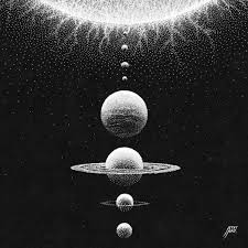 Black And White Galaxy Art Last Day To Get 15 Off All Of My Prints And Originals On Etsy Jetsyart Etsy Com Which One Is Your In 2020 Black Paper Drawing Black Paper Black And White Art Drawing