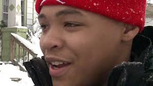 Shovels in hand, MPS students help free a couple of garbage trucks from the  snow