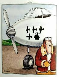 Yes Son I Bagged 4 Planes And A Dog Flying A House Funny Cartoons Drawings Funny Cartoons Far Side Cartoons