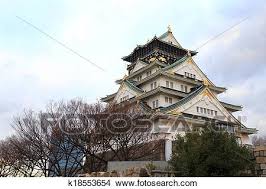 Osaka castle in the winter with clear sky osaka, japan. Osaka Castle In Osaka Japan Winter Season Picture K18553654 Fotosearch