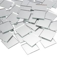 Antiqued mirror tiles look awesome as backsplashes, mirrored walls, and in general as a decorative accent to your home. 120 Pack Mini Craft Mirrors 1x1 Inches Square Glass Mosaic Tile Pieces Small Crafts Mirror For Home Wall Decoration Crafts Diy Projects Target