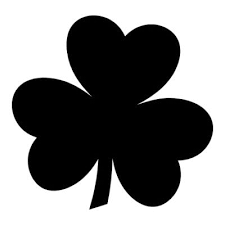 Black and green celtic shamrock tattoo idea. Pic Irish Shamrock If You Would Like The Black Shamrock Template It Can Be Downloaded Shamrock Template Wood Calendar Irish Shamrock
