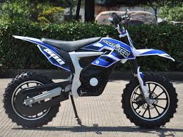 500w Electric Kids Size 49x22x32 Dirt Bike Scooter 24in Tall To Seat 36v Blue
