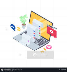 Premium Video Blogging Illustration Download In Png Vector Format Illustration Isometric Illustration Free Design Resources