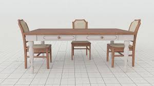 Get the best deals on dining room antique style chairs. Antique Dining Table Chairs 3d Model 8 Fbx Unknown Obj Ma Free3d