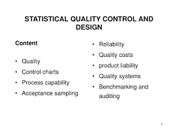 Ppt Statistical Quality Control And Design Powerpoint